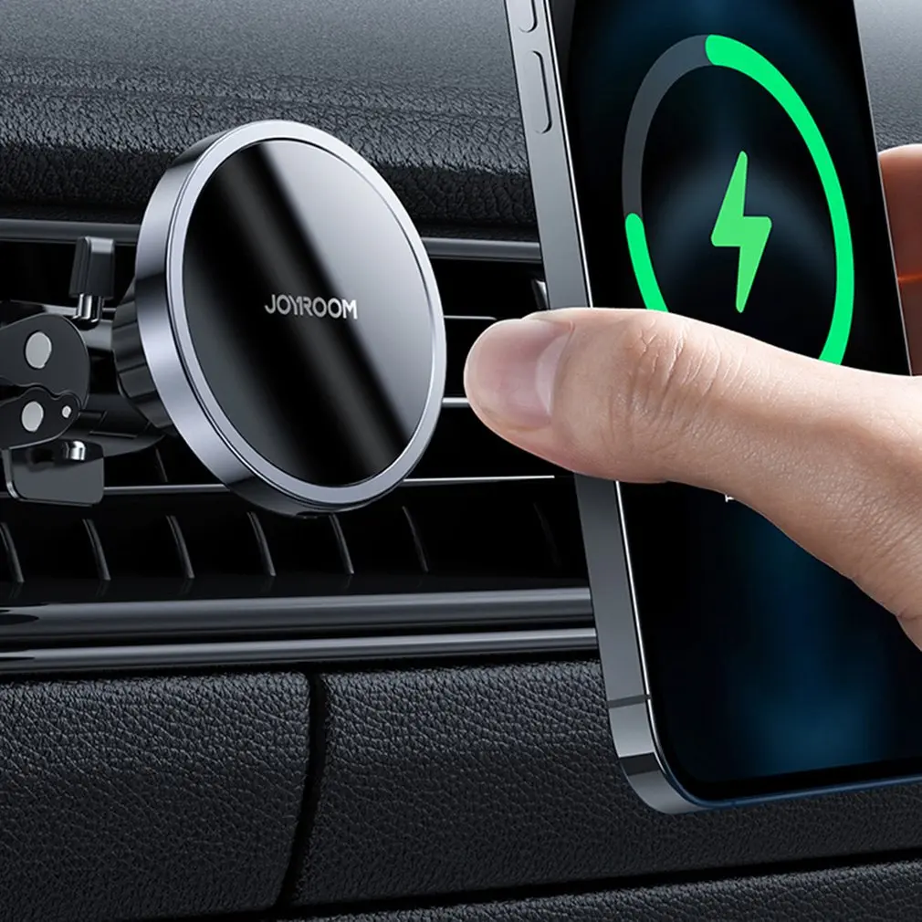 15W Qi Magnetische Drahtlose Auto Ladegerät Telefon Halter für iPhone 12 Pro Max Universal Wireless Lade Auto Telefon Halter für Huawei