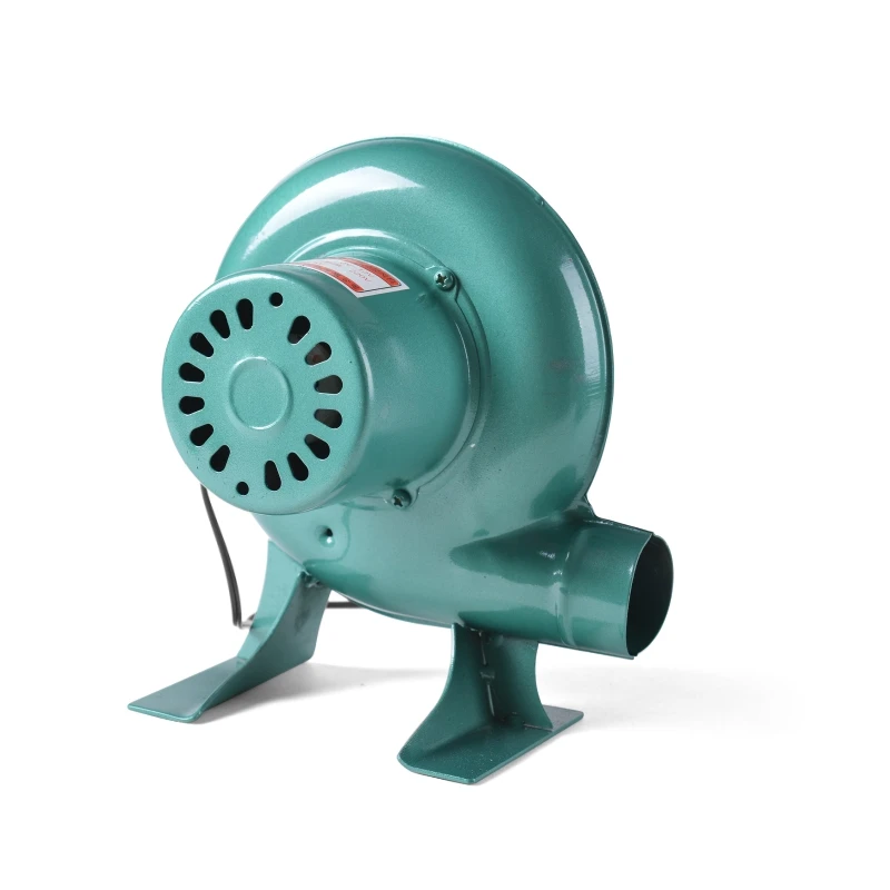 220V ~ 240V เครื่องเป่าลมในครัวเรือนเหล็กบาร์บีคิวขนาดเล็ก Centrifugal Blower 30W 40W 60W 80W EU US ปลั๊กสีเขียวสำหรับบาร์บีคิว