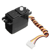 HBX 12891 12811B 12812 12813 HBX12891 RC Car Spare Parts  Five wire metal steering gear servo 12030