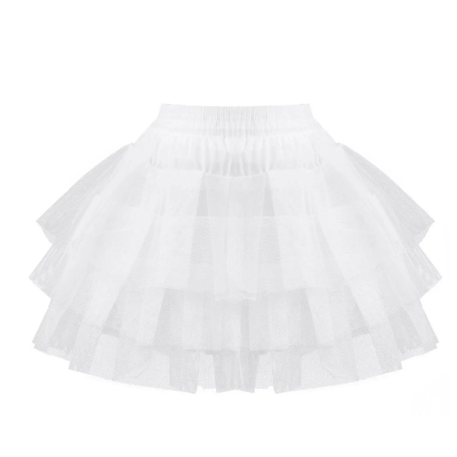 Bloem Meisje Jurk Kind Kinderen Onderrok Bruiloft Crinoline Petticoat Tutu Rok 202