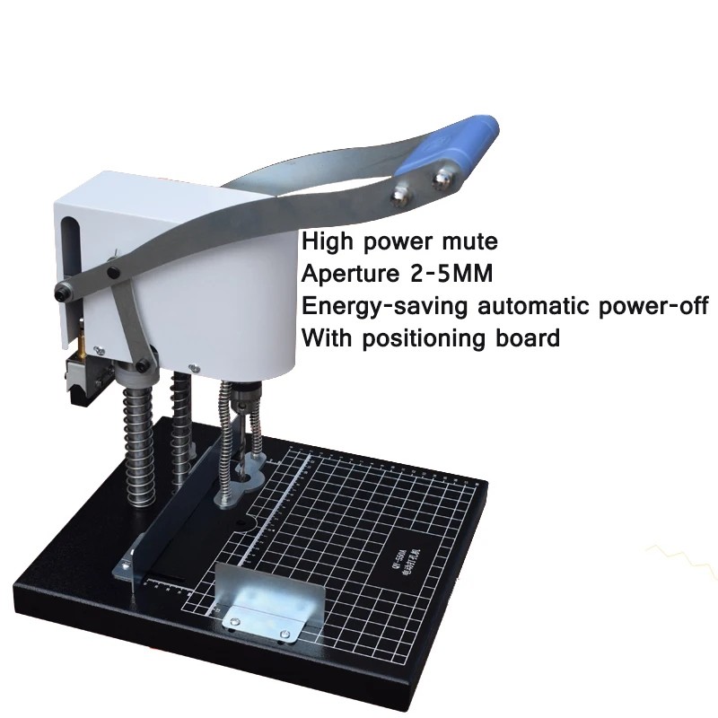 A4 QY-550A New Style Electric Punching Machine Financial Voucher File Paper Punching Drill Bit Can Be Exchanged For 5.5 cm Thick