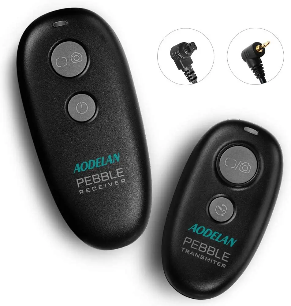 

AODELAN Camera Wireless Shutter Release for Canon EOS R7 R5 R6 M6II 90D T8i (850D) T7i (800D) SX70HS;Replace RS-80N3 & RS-60E3