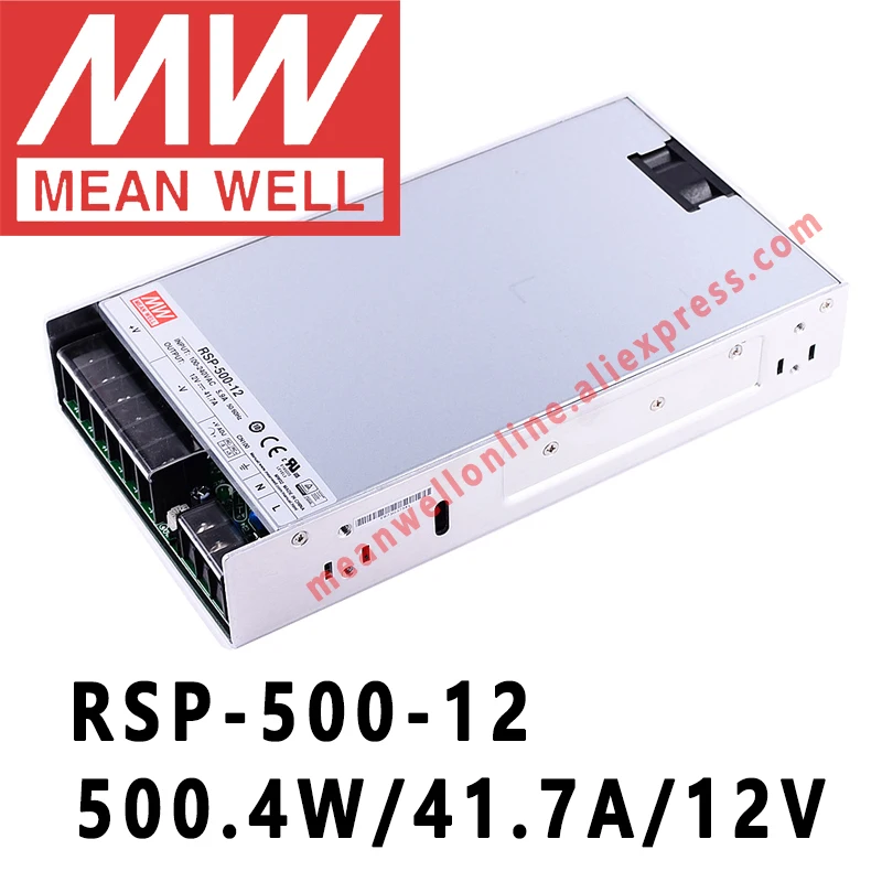 

Mean Well RSP-500-12 meanwell 12VDC/41.7A/500W Single Output with PFC Function Power Supply online store