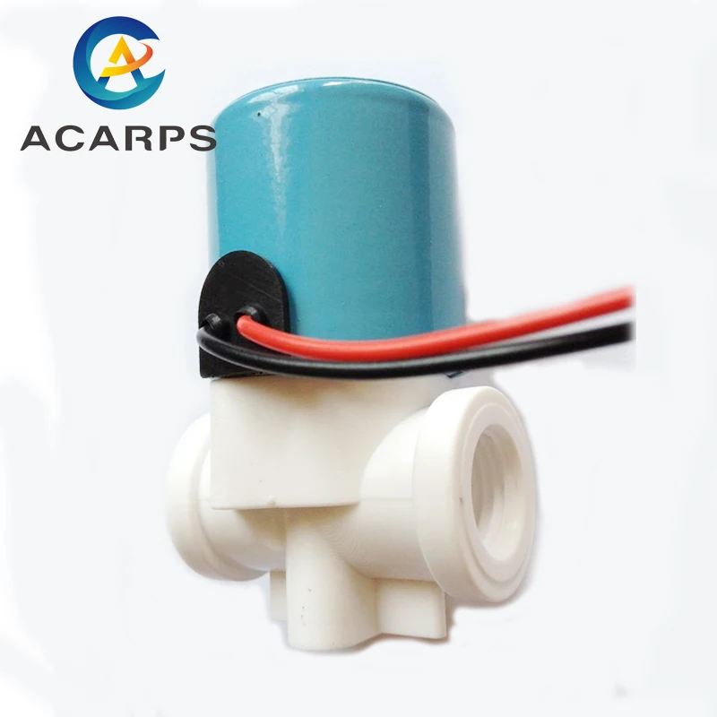 DIrect Acting 1/4 24VDC 12VDC Solenoid Valve Water Dispenser for Water Purity RO machine N/C 0-120psi