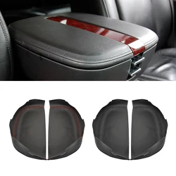 For Cadillac Escalade 2007 2008 2009 2010 2011 Car Microfiber Leather Interior Center Control Lid Armrest Box Cover Sticker Trim