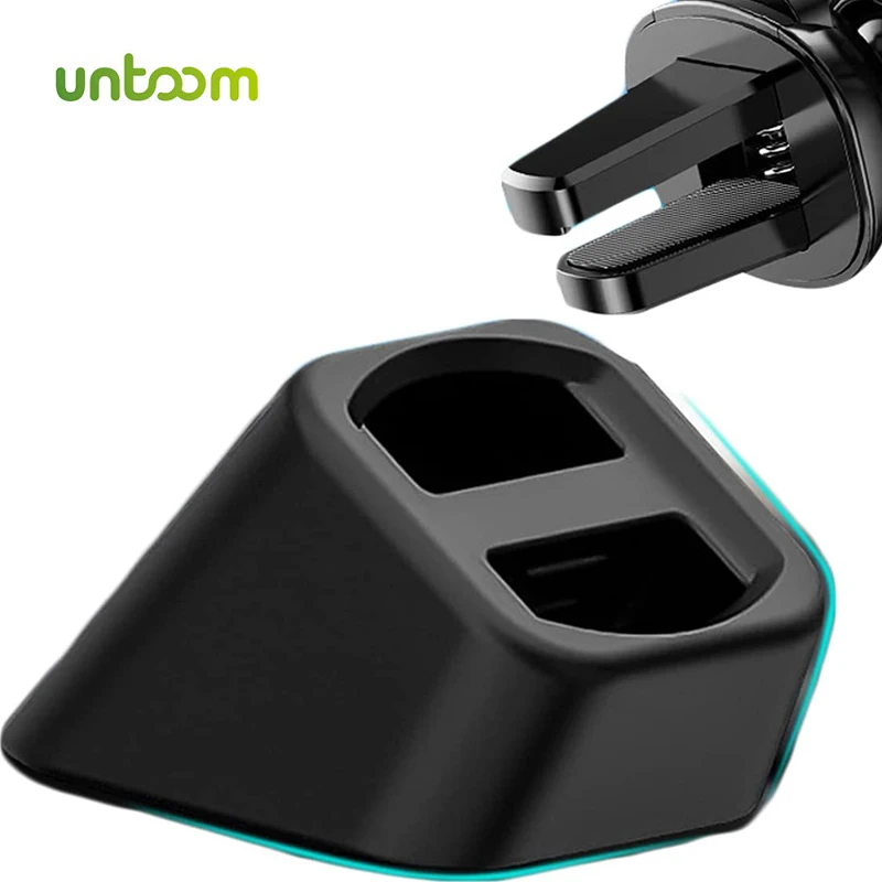 

Untoom Car Mobile Phone Bracket Base Universal Car Air Outlet Clip Phone Holder Base Dashboard Cell Phone GPS Cradle Accessories