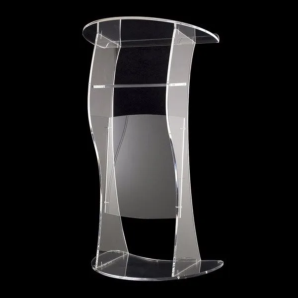 Acrylic Crystal Podium Plexiglass Pulpit School Church Lectern Acrylic Podium Plexiglass Pulpit School Church Lectern