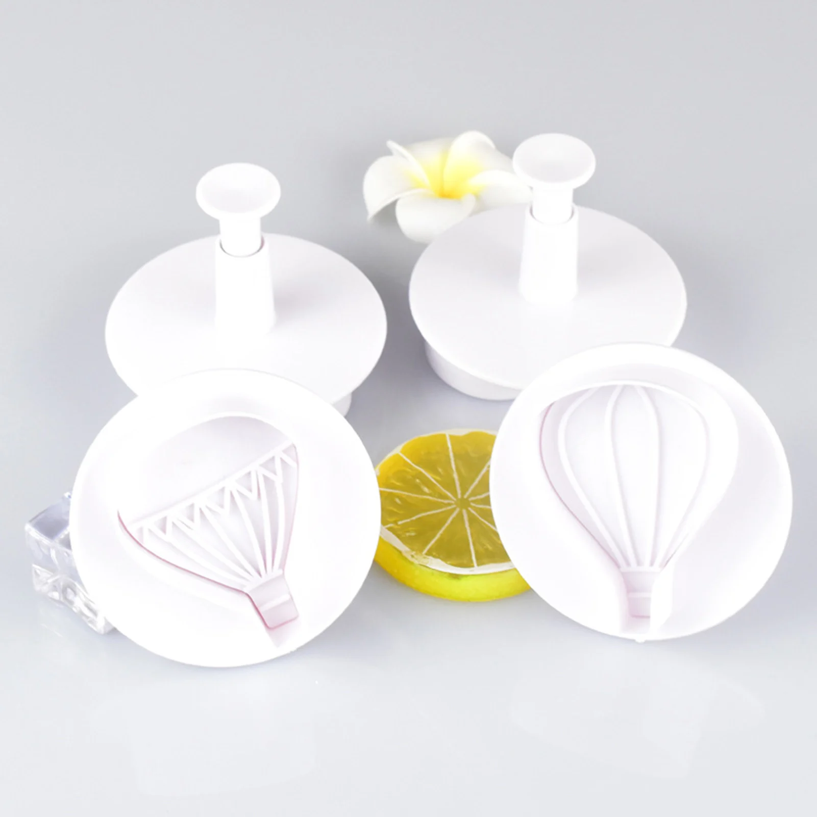 4Pcs/set Hot Air Balloon Cookie Cutters Biscuit Cutter Set Biscuits Fondant Decoration Baking Cake Decorating  Tools