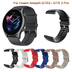 Watch Strap For Amazfit GTR 3 Pro WristBand Bracelet Soft Silicone Wriststrap For Xiaomi Huami Amazfit GTR 3 GTR2 Band Correa