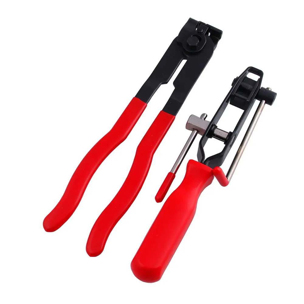 2PCS CV Joint Starter Clamp Pliers Multi-Function Band Banding Hand Tool Automobile CV Joint Boot Clamps Pliers Car Banding Tool