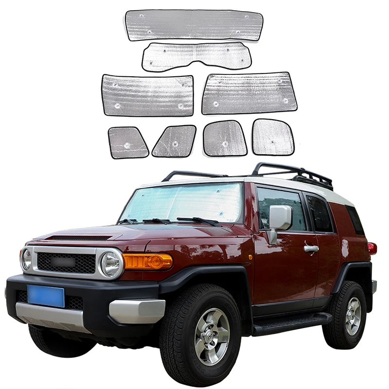 

Automobile Sunshade Cover Car Windshield Snow Sun Shade Waterproof Protector Cover For Toyota FJ Cruiser 2007-22 Car Accessories