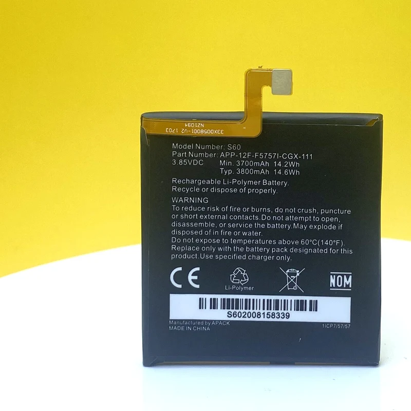 100% Original Fast delivery 3000mAh Battery For CAT S60 Phone High Quality Battery