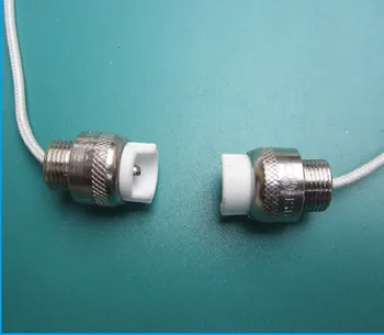 Portalámparas de cerámica R7S de doble extremo, tubo de iluminación LED, tubo de calefacción, máquina de ensayo