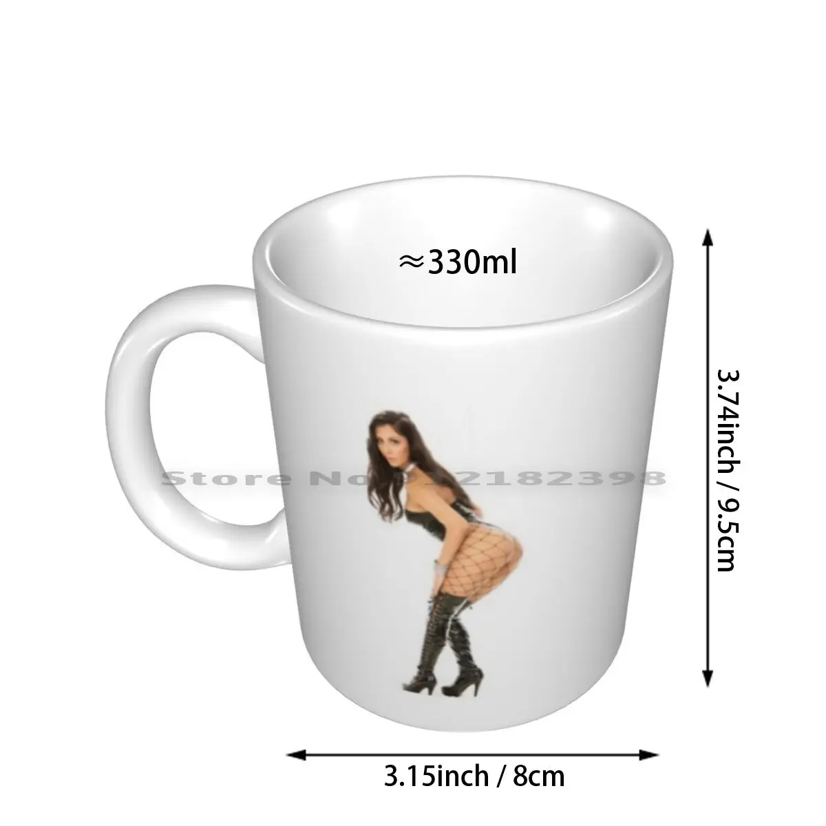 Gianna Ceramic Mugs Coffee Cups Milk Tea Mug Gianna Xxx Adult Babe Sexy Sex Hot Pawg Booty Creative Trending Vintage Gift