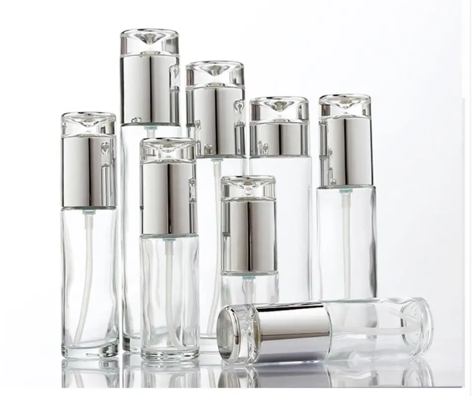 

20ml frosted/clear glass bottle for serum/lotion/emulsion/foundation/anti-UV/essenc/skin care glass bottle dropper shape lid