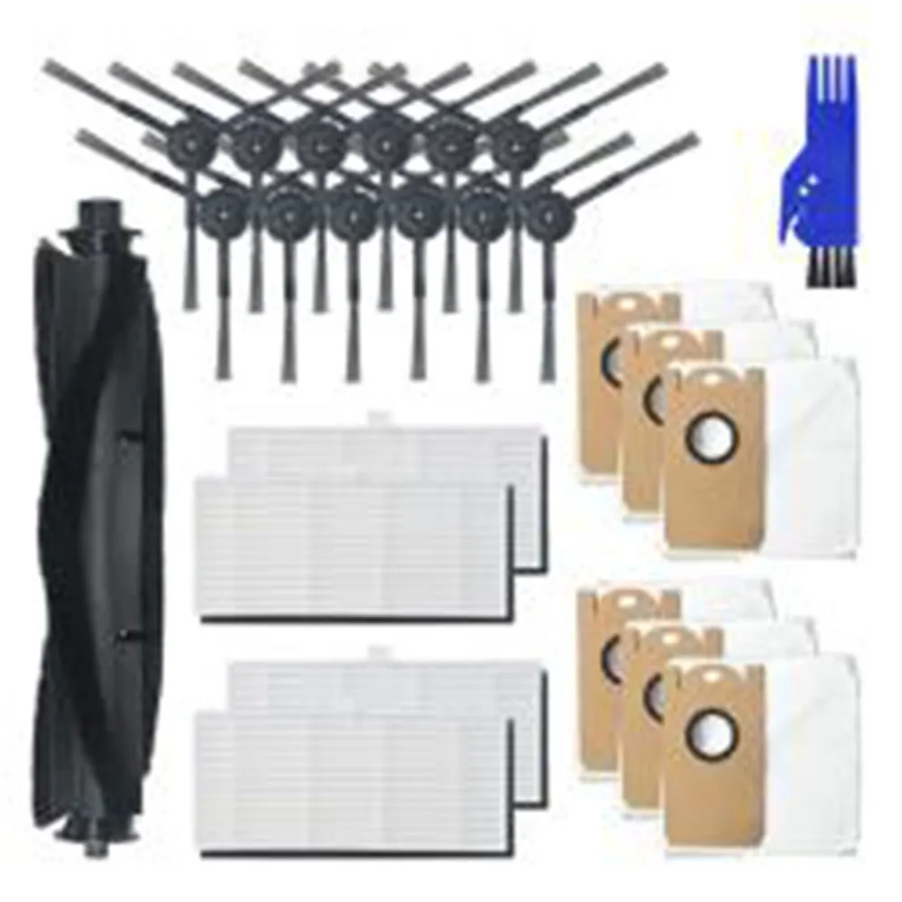 Sikat Gulung Utama Filter Sikat Samping Tas Debu Kain untuk Aksesori Pembersih Vakum Viomi S9