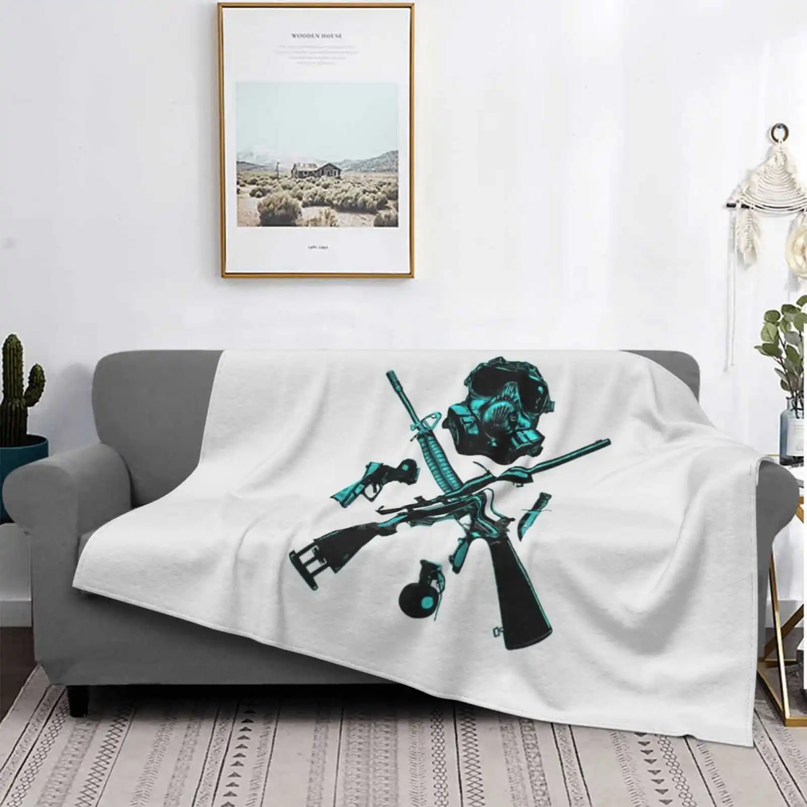 I′M Prepper ( Blue 2 ) Four Seasons Comfortable Warm Soft Blanket Battlegrounds Counter Strike Battlefield Payday Escape From