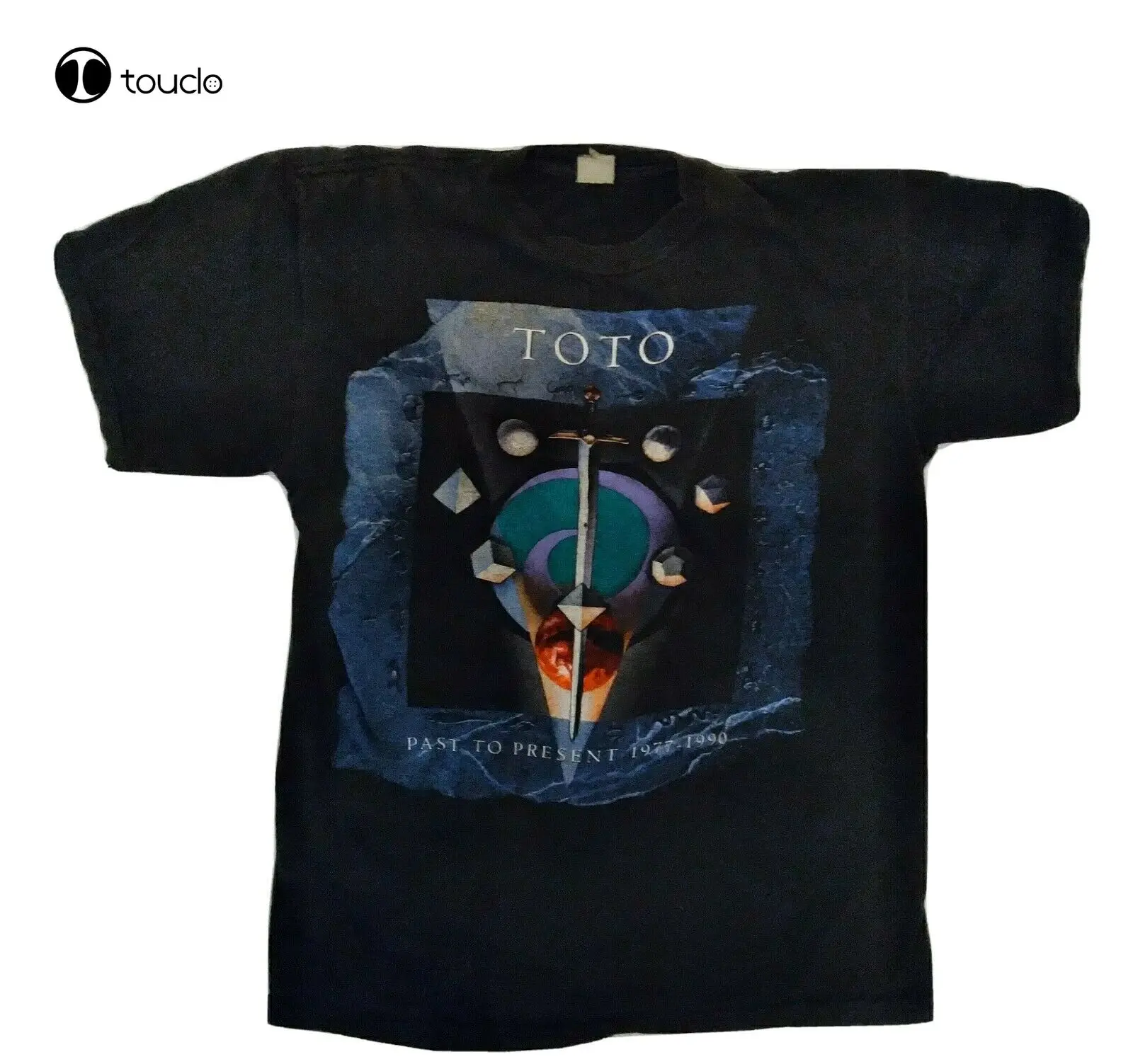 Vintage Toto European Tour 1990 Shirt Large Unisex