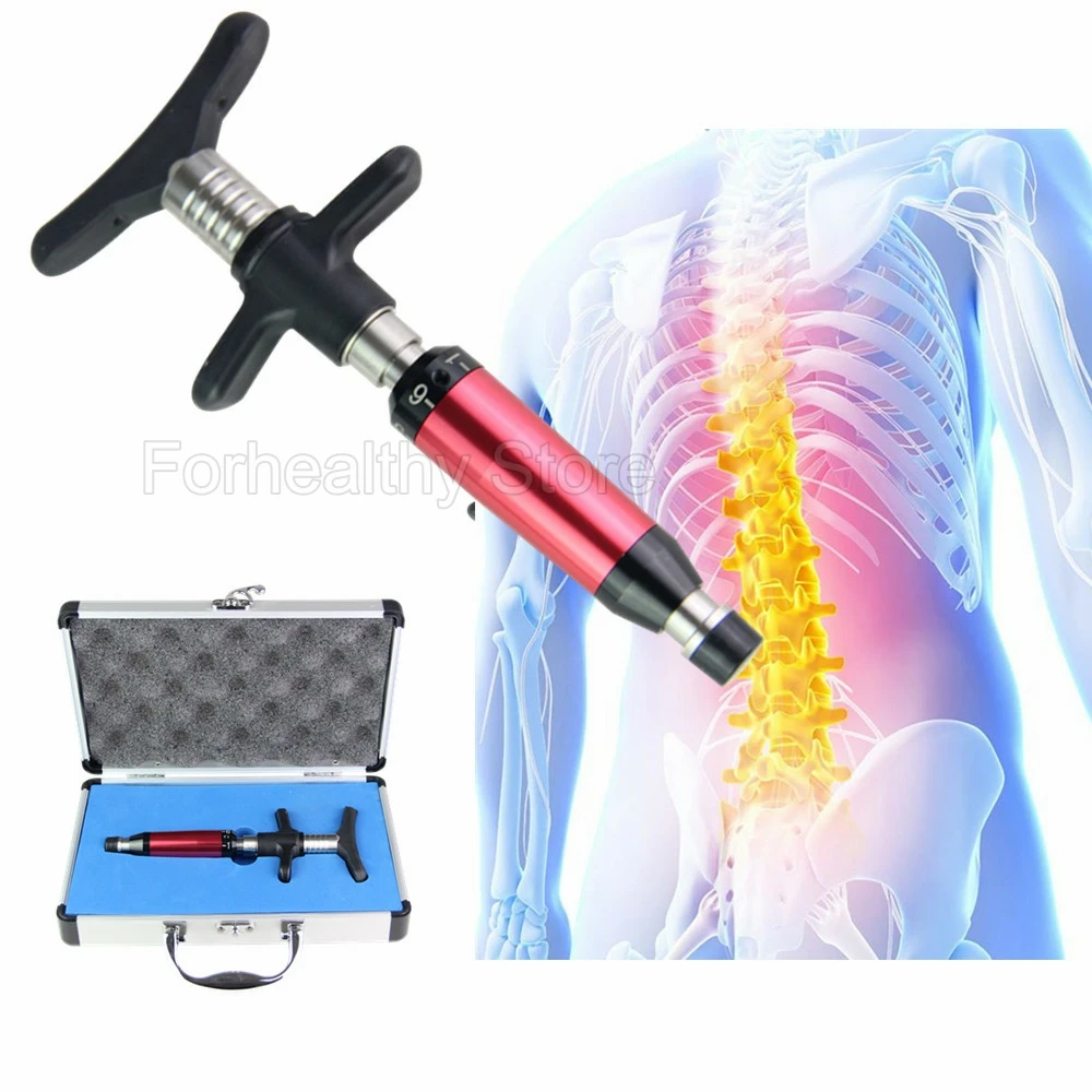 Bone Correction Massager Spine Chiropractic Therapeutic Apparatus 6 Level Adjustable Pain Relief Chiropractic Adjusting Tool