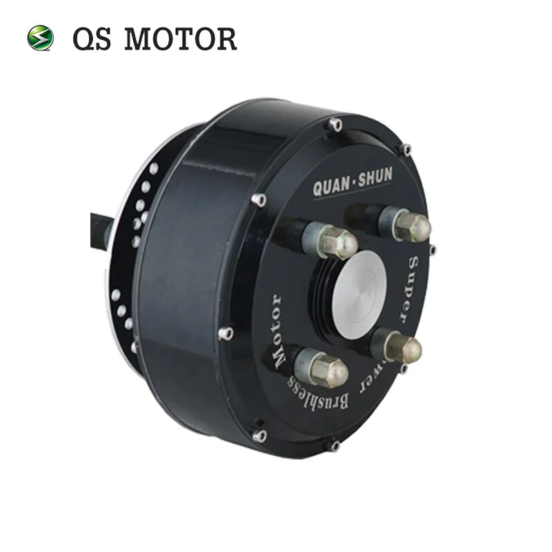 

QS Motor 2000 Вт 205 45H V3 Бесщеточный BLDC Электрический автомобильный мотор-концентратор для переоборудования трехколесного велосипеда