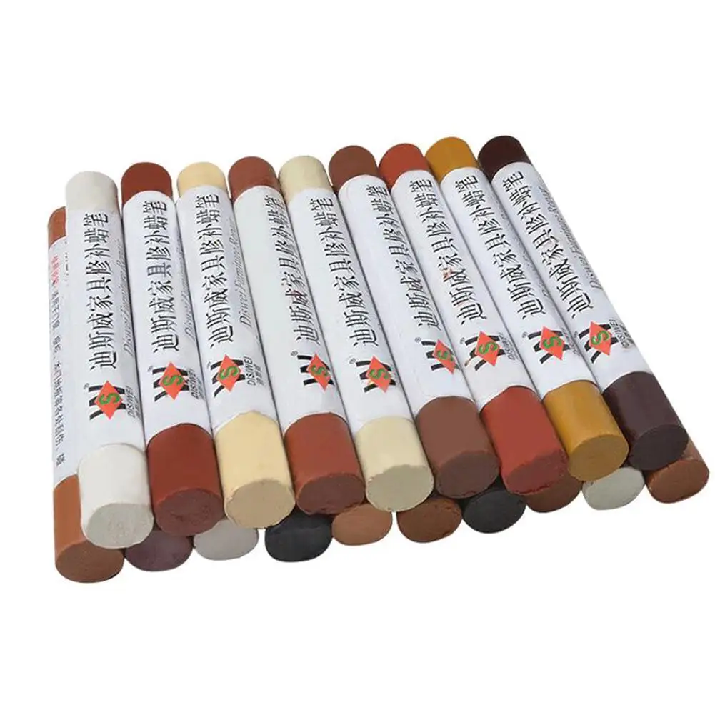 1pc Wax Wooden Furniture Floor Repair Pens Damaged Materials Crayons Repair Repair Scratch O8N8