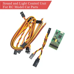 New DasMikro TBS Mini Programmable Sound and Light Control USB Unit for RC Model Car Parts