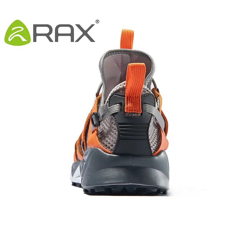 Rax Men\'s Aqua Upstreams Shoes Quick-drying Breathble Fishing Shoes Women Hole PU Insole Anti-slip Water Shoes