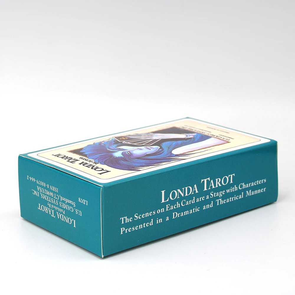 Londa Tarot Out of Print Beautiful 78 Cards Highly Stylized Unique Spiritually Influenced Deck Card Game with Guidebook OFP