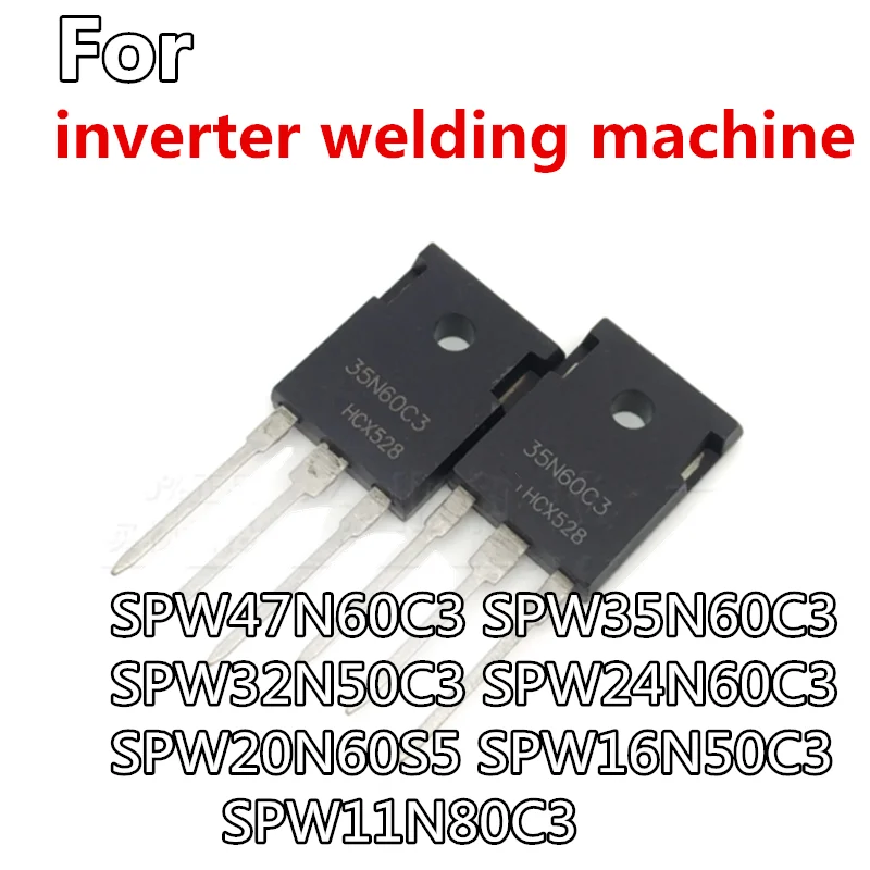 5Pcs SPW47N60C3 TO-247 47N60 47N60C3 SPW35N60C3 35N60C3 SPW32N50C3 SPW24N60C3 24N60C3 SPW20N60S5 20N60S5 SPW16N50C3 SPW11N80C3