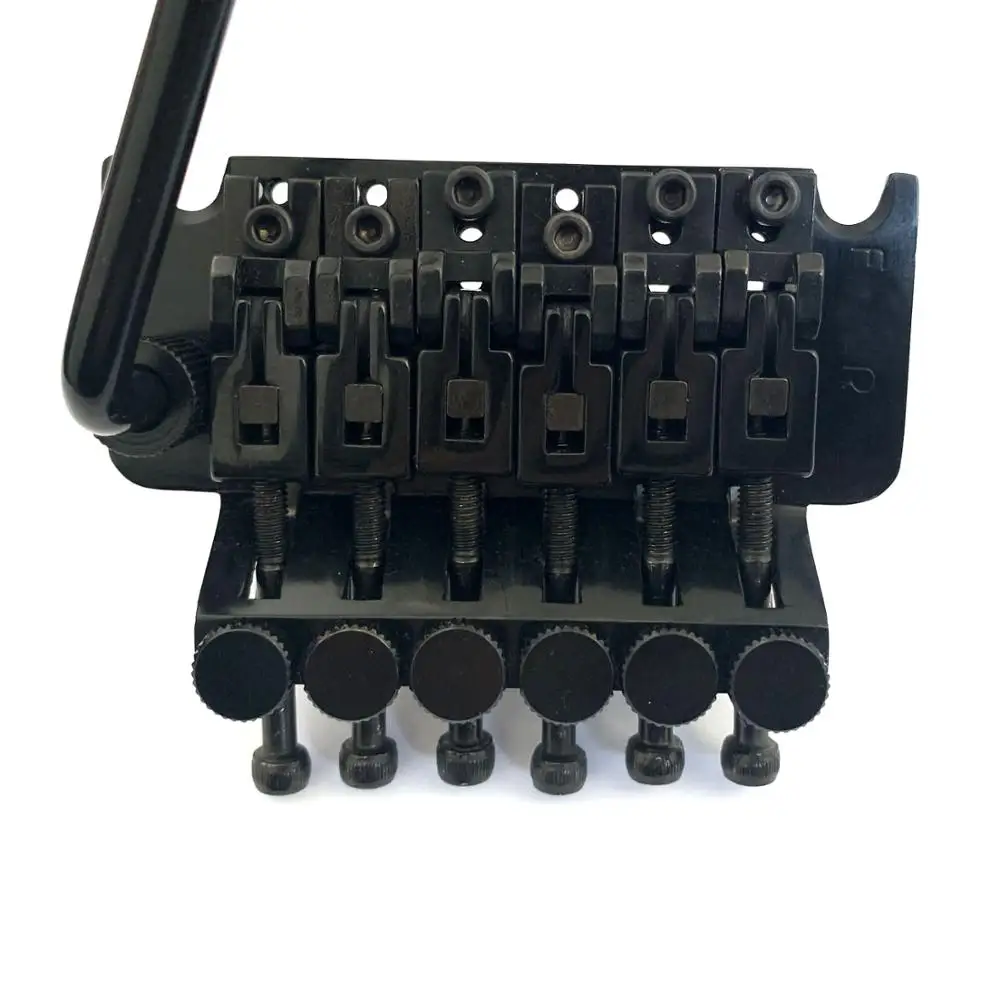 Left Hand Black Guitar Tremolo Bridge Double Locking Assembly with Fr SP from korea