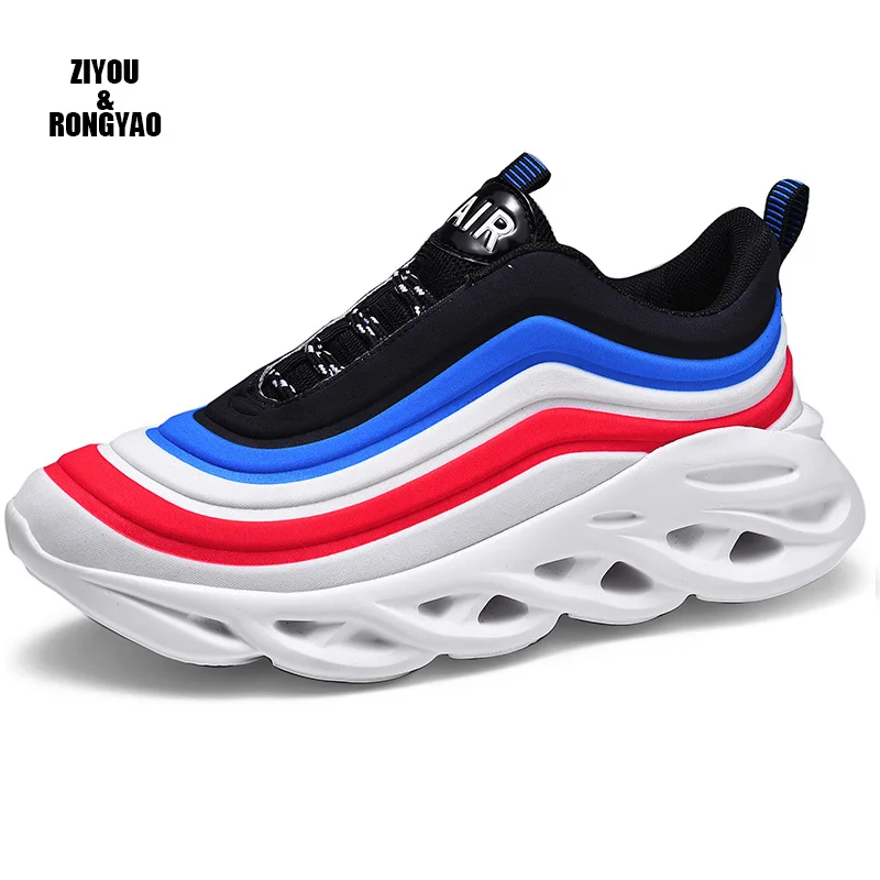 

2024 Summer Men Sneakers Fashion Classic Shoes Casual Lightweight Mesh Lace-up Comfortable Breathable Runninging Sneakers