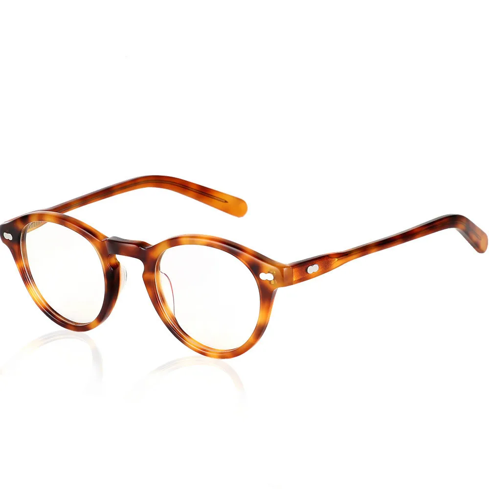 HOT 2018 fashion round eyeglasses frames Vintage optical myopia women and men eyewear prescription sun lens