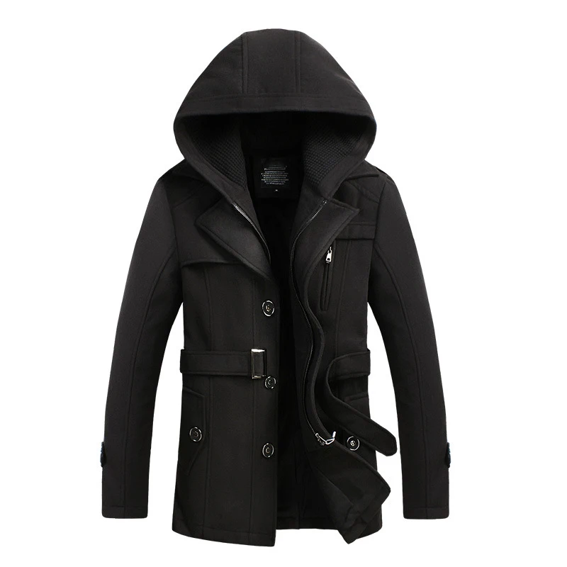 

Winter Coat Men Jacket Plus Size New Woolen Coat Men's Jackets Overcoat Male Coats Casaco Inverno Masculino KJ246