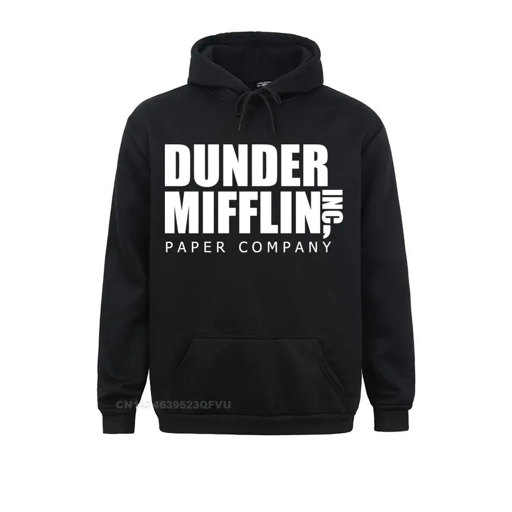 Dunder Mifflin Paper Inc Letter Pullover Hoodie Mens Extended Sweater Premium Sweasweater Harajuku Sweater Boyfriend