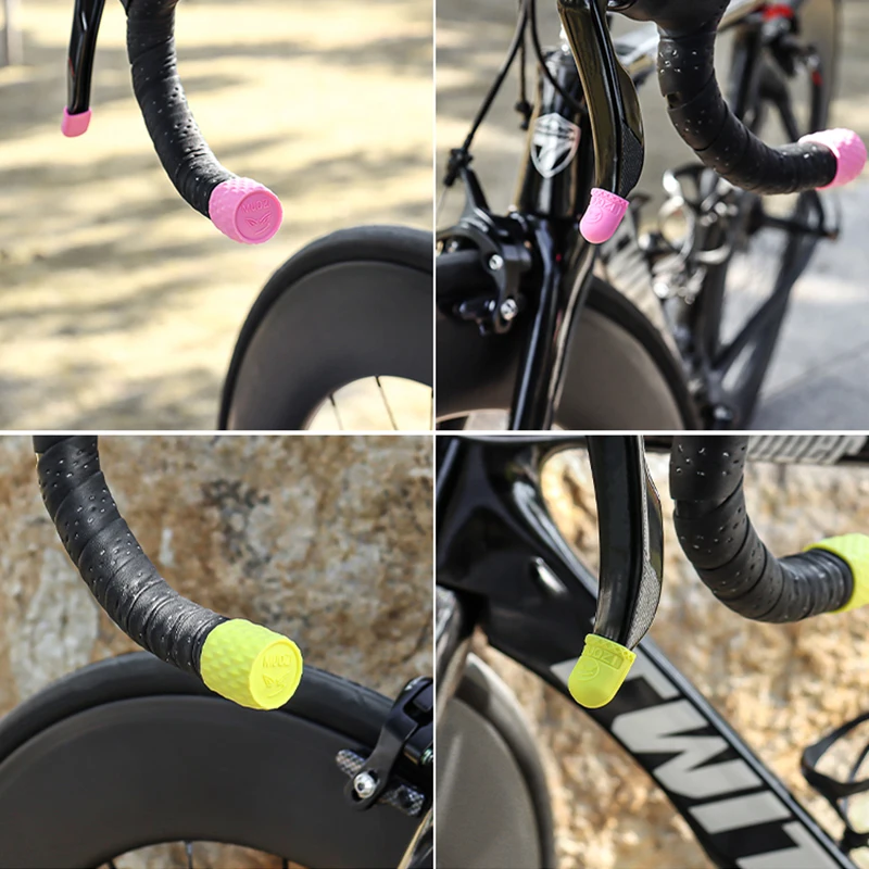 MUQZI Handlebar Tape Protective Cover Road Bike Brake Lever Shifter Lever Protective Ring Dual Control Lever Anti-Scratch Fixed