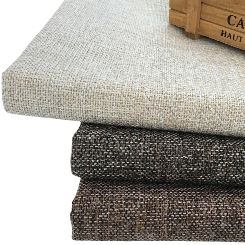 

Width 70" Antique Plain Hessian Material Upholstery Sofa Fabric By The Yard For Tablecloth Dustproof Floor Cloth