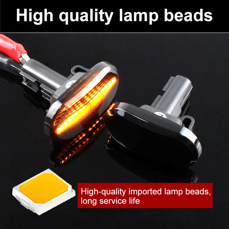 1Set Led Turn Signal Light For Suzuki Jimny JB64W JB74 JB23 JB64 For Mazda For Chevrolet Side Marker Light