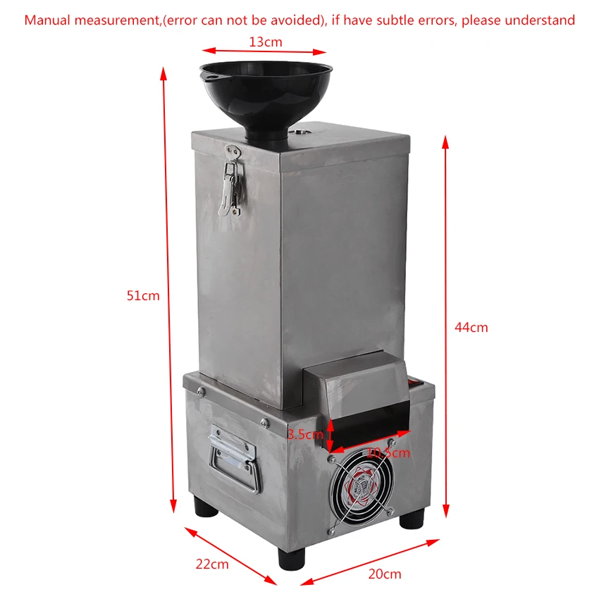 Descascador de alho elétrico comercial 220v 200w, máquina de descascar alho totalmente automática com saída 25 kg/h
