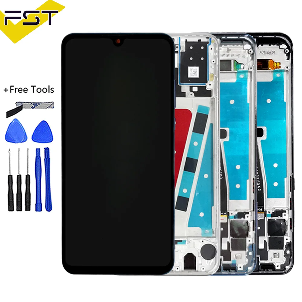 Original LCD With Frame For HUAWEI P30 Lite LCD Display Screen For HUAWEI P30 Lite Screen Nova 4e MAR-LX1 LX2 AL01 Display LCD