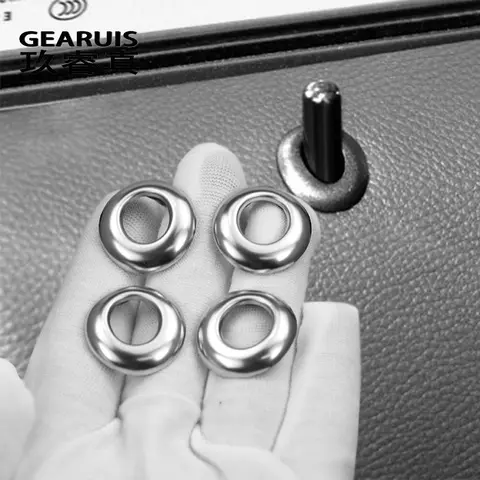 자동차 문 래치 리프터, 스테인레스 스틸 소재, 트림 스티커, bmw용, BMW E81, E82, E87 용, 내부 문 잠금, 볼트 커버