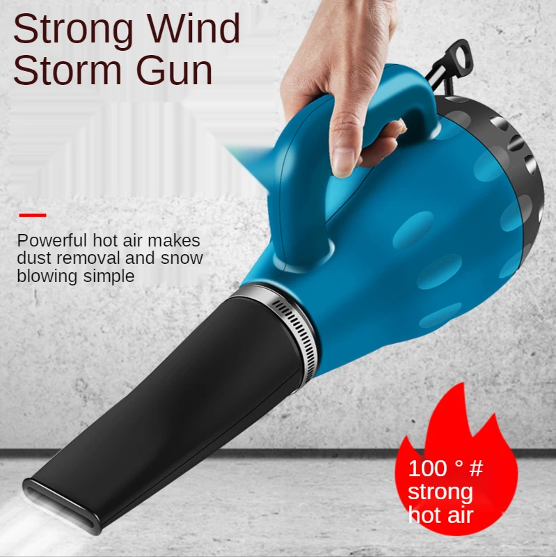 220V 3500W pistola per tempesta ad alta temperatura asciugacapelli industriale riscaldamento in pietra pistola per asciugatura soffiaggio acqua, neve e asciugatura pistola ad aria calda