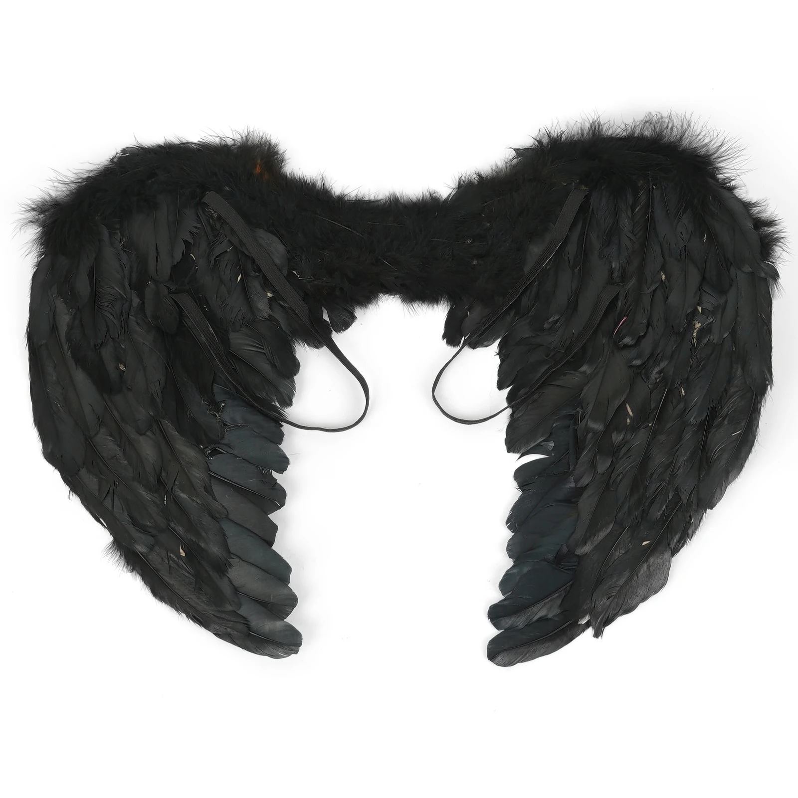 Angel Wings White Black Feather Wings Adult Children Birthday Gift Cosplay Wings Stage Show Halloween Christmas Party Costume