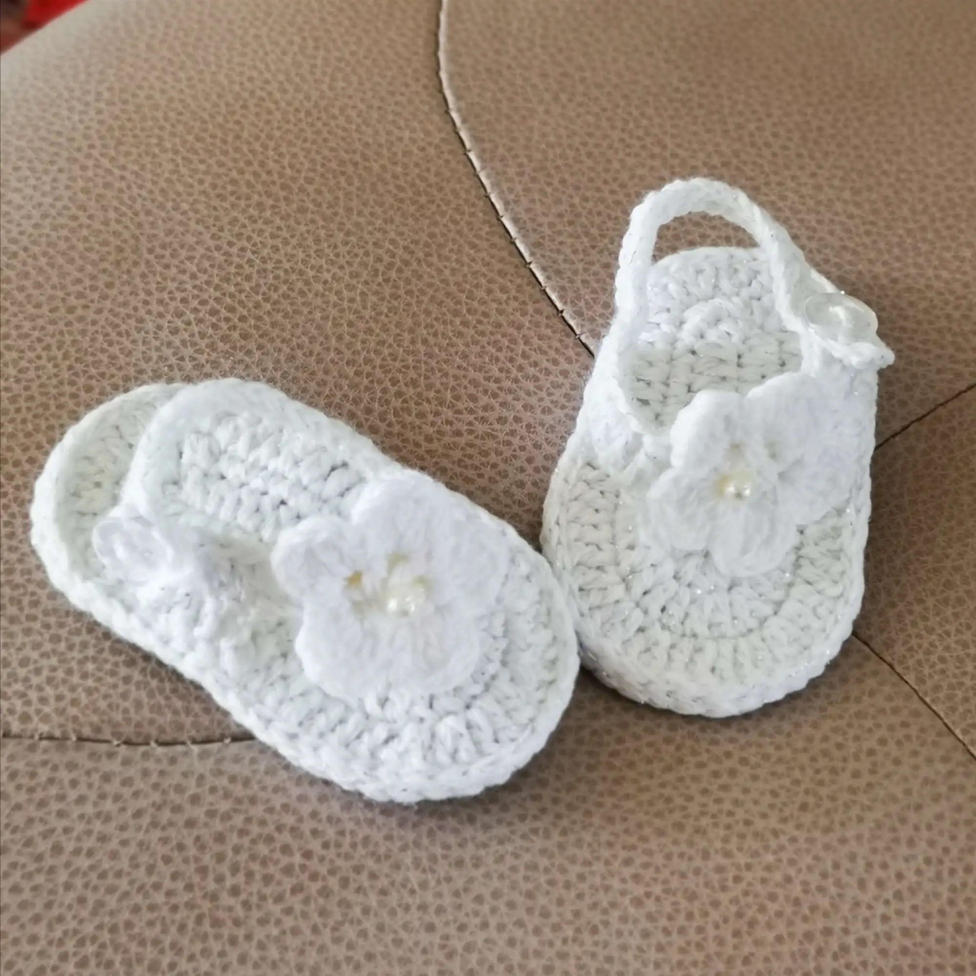 QYFLYXUESweet, Handmade, Simple, Baby, Shoes, Soft Soles, Sandals And Shoes. Baby Girl Sandals