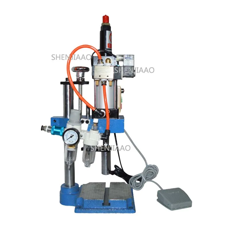 1PC JNA63 Single Column Pneumatic Press Pneumatic Punching Machine Small Adjustable Force 200KG Pneumatic Punch 110/220V