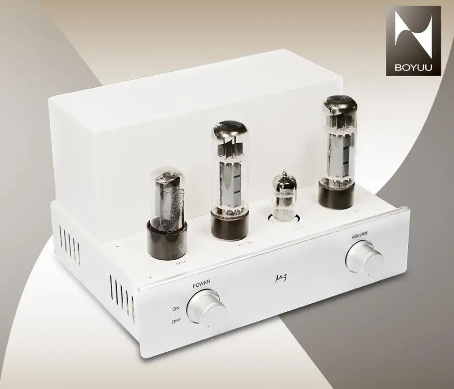 The Latest  Boyuu M3 pure electronic tube single-ended amplifier EL34 tube amplifier 8W*2 30HZ~38kHZ