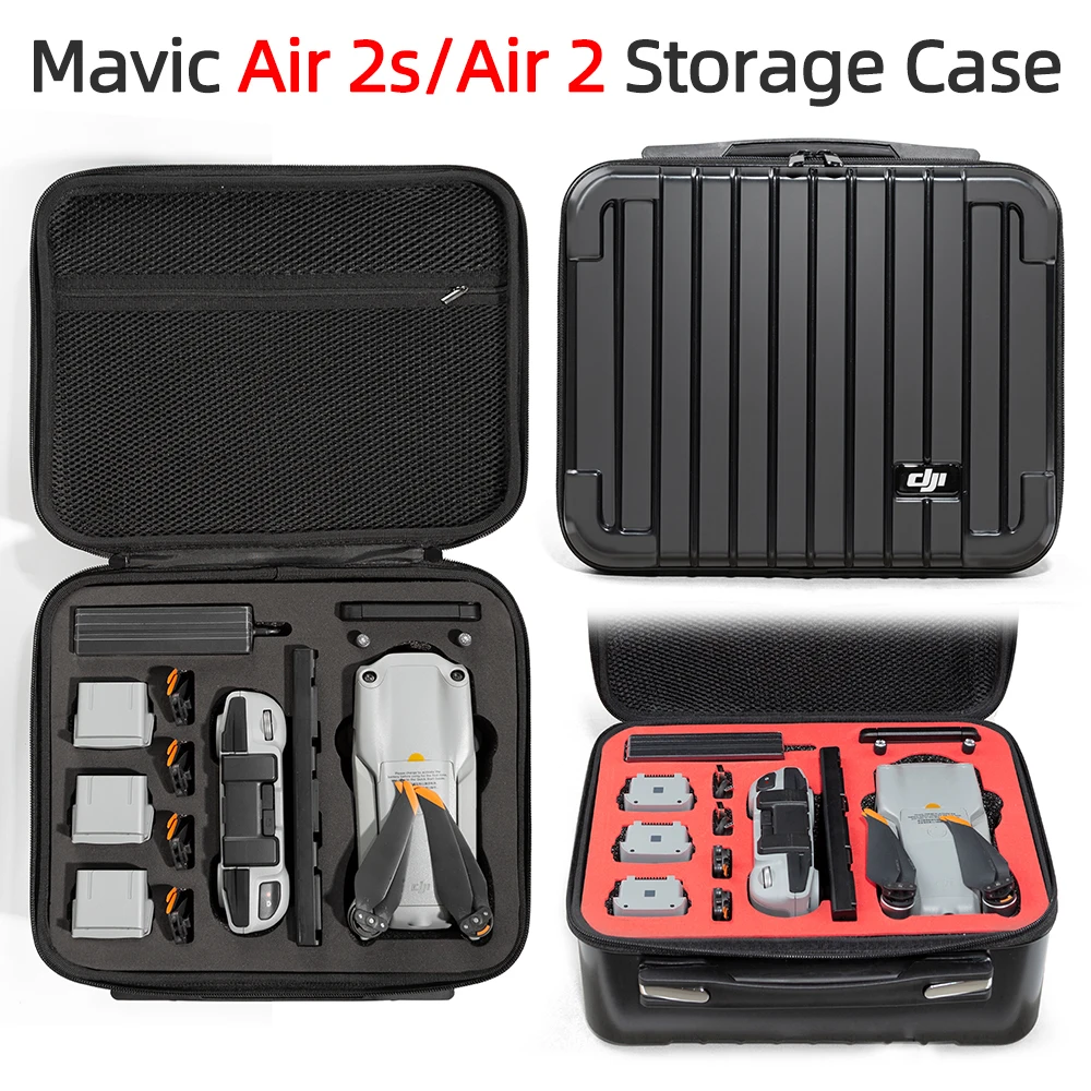 Carrying Case for DJI Air 2S Storage Bag Waterproof Explosion-proof Hard Box Travel Handbag for Mavic Air 2 Drone Accessories