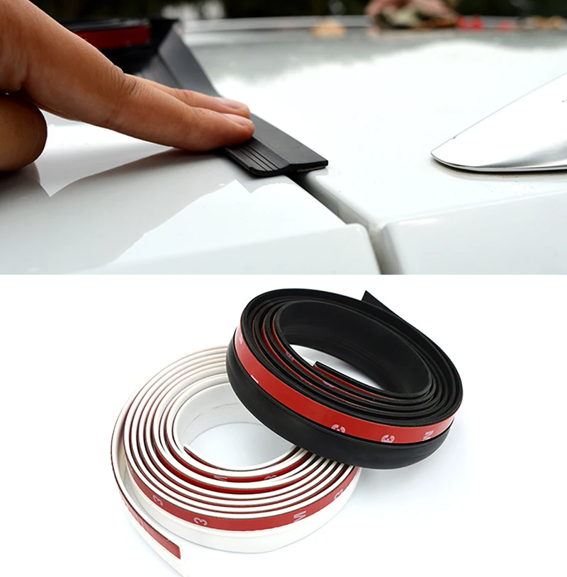 

For SUV MPV Hatchback Car Universal DIY 1.6m Car Door Trunk Edge Seal Strip Rubber Weatherstrip Sealing Sticker Auto Accessories