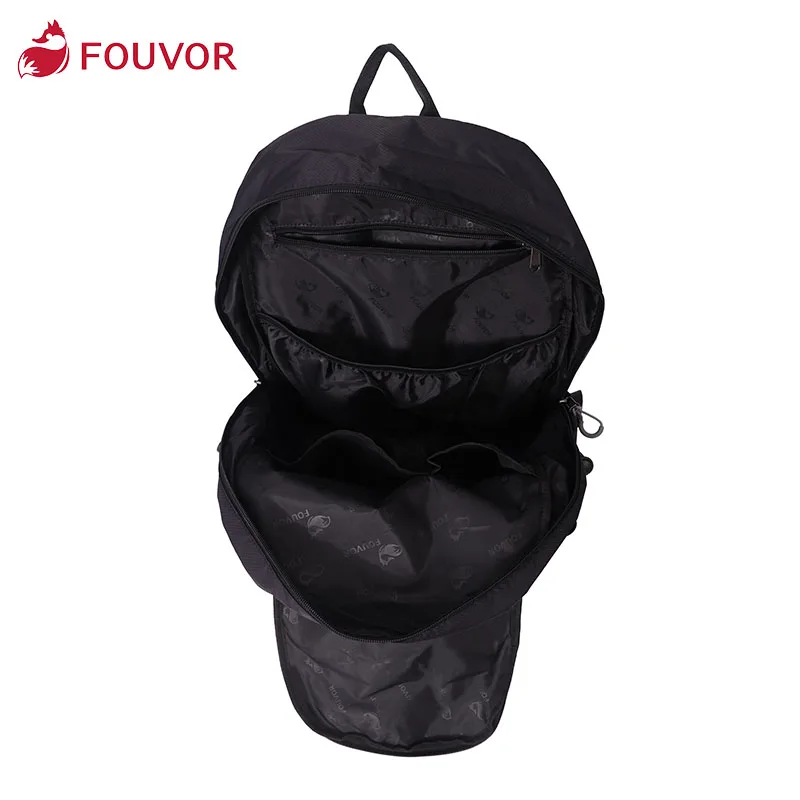 Fouvor Large Capacity Ladies Backpack New Rucksack Outdoor Leisure Travel Bag Korean Version All-match Computer Bag 2856-04