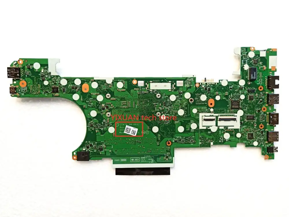 NM-A931 For Lenovo Thinkpad T470 Laptop Motherboard 01HW527 01HW539 00UR445 01HX636 01AX963 01AX973 With I5 I7 CPU 100% Test OK