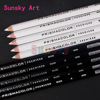 USA Original Prismacolor Premier Soft Core Colored Pencil, Black,  Prismacolor 3365 Premier Colored Pencil White Lead